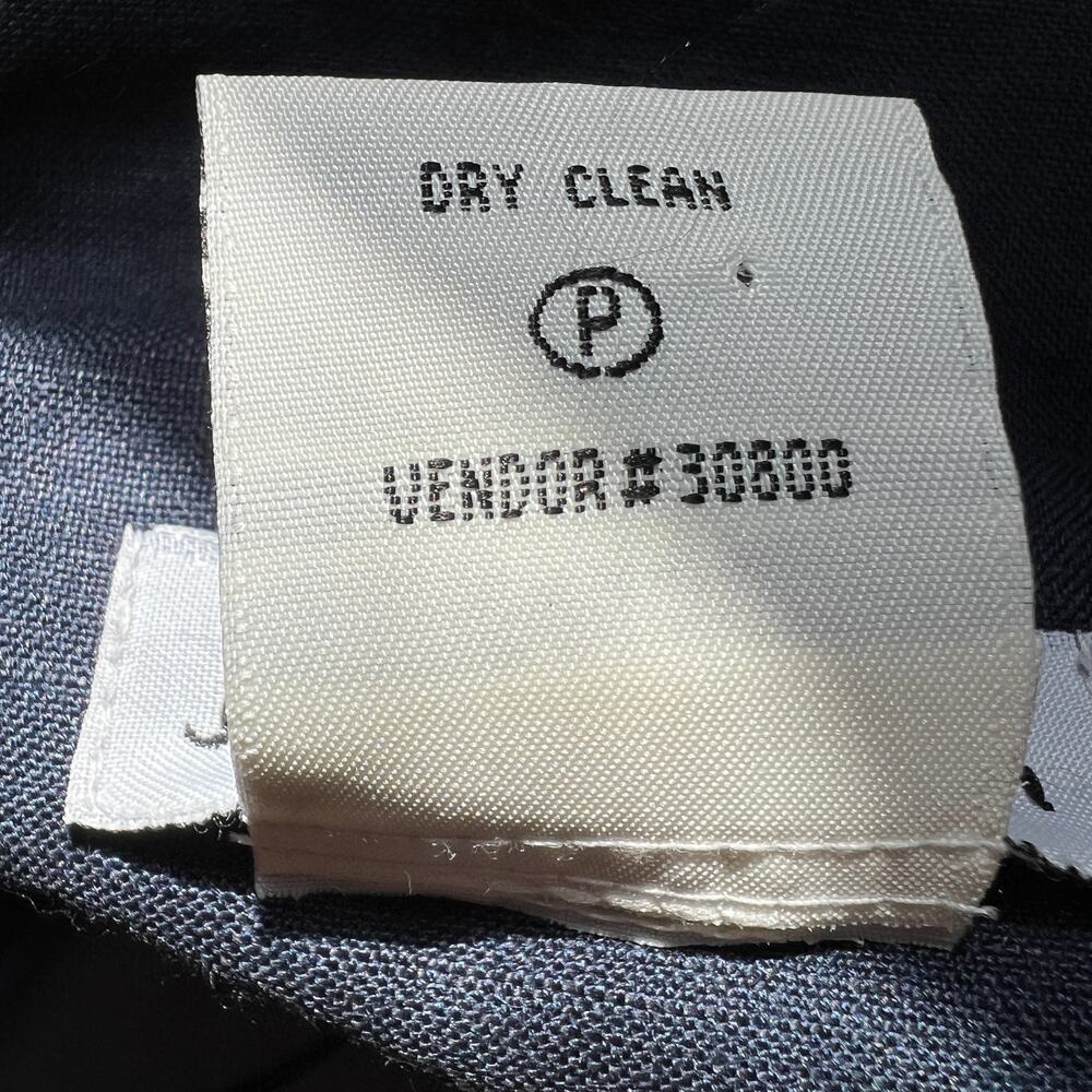 Jessica London Linen Blend Vtg Blazer Jacket Womens 22P Business Casual Formal - Picture 9 of 11
